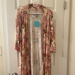 Posh Peanut Maternity Floral Robe